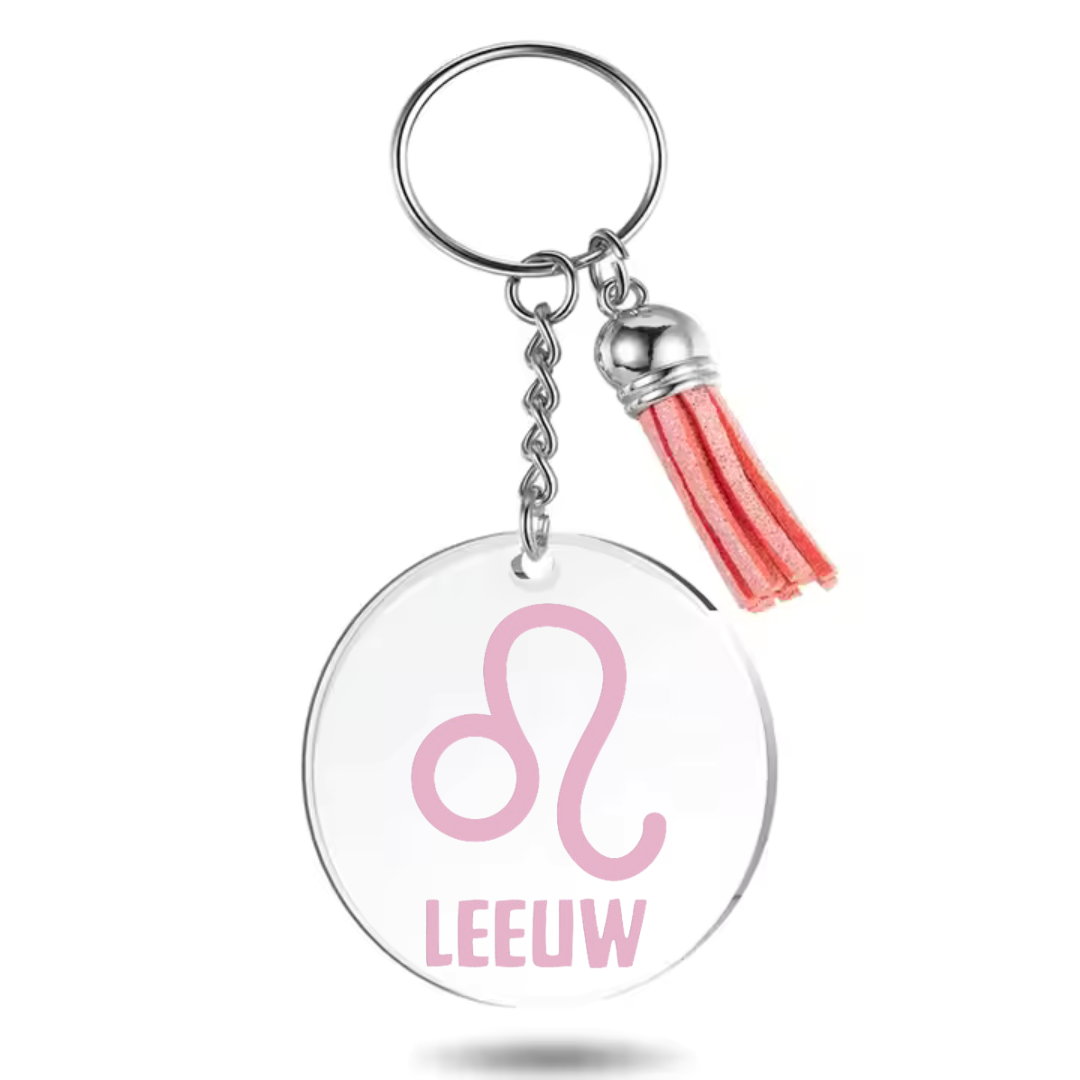 Sleutelhanger met sterrenbeeld Leeuw