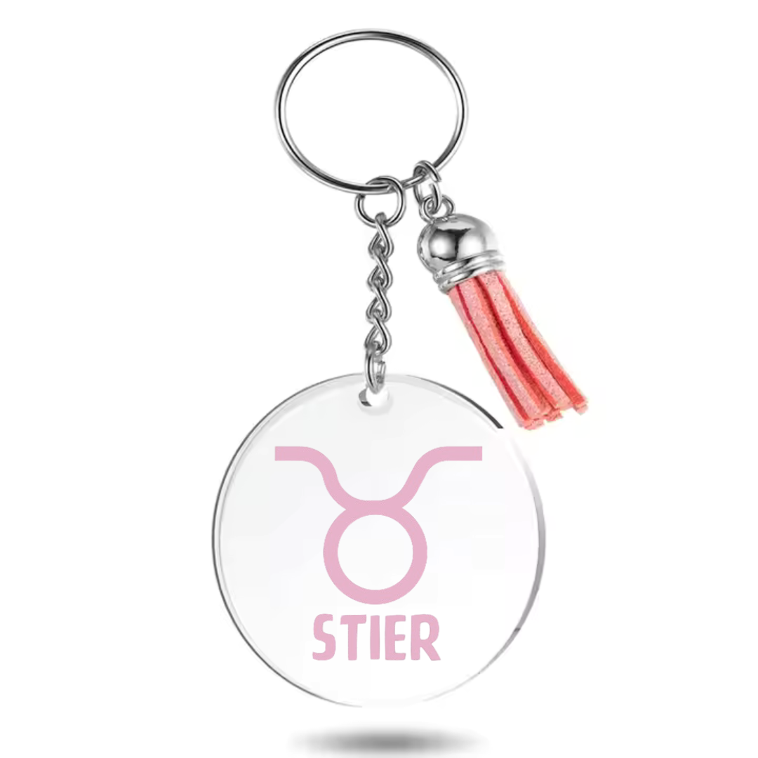 Sleutelhanger met sterrenbeeld Stier
