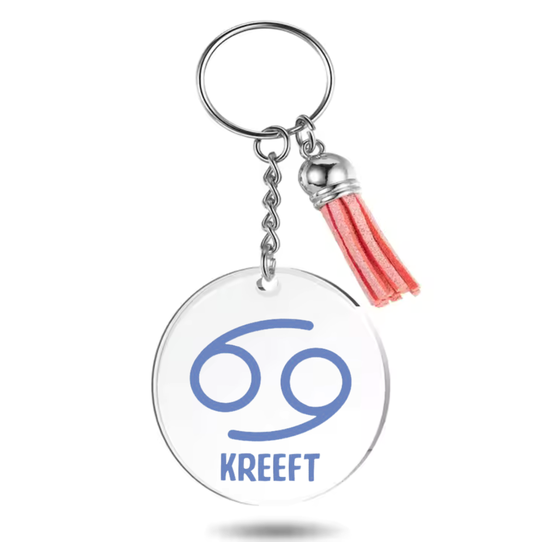 Sleutelhanger met sterrenbeeld Kreeft