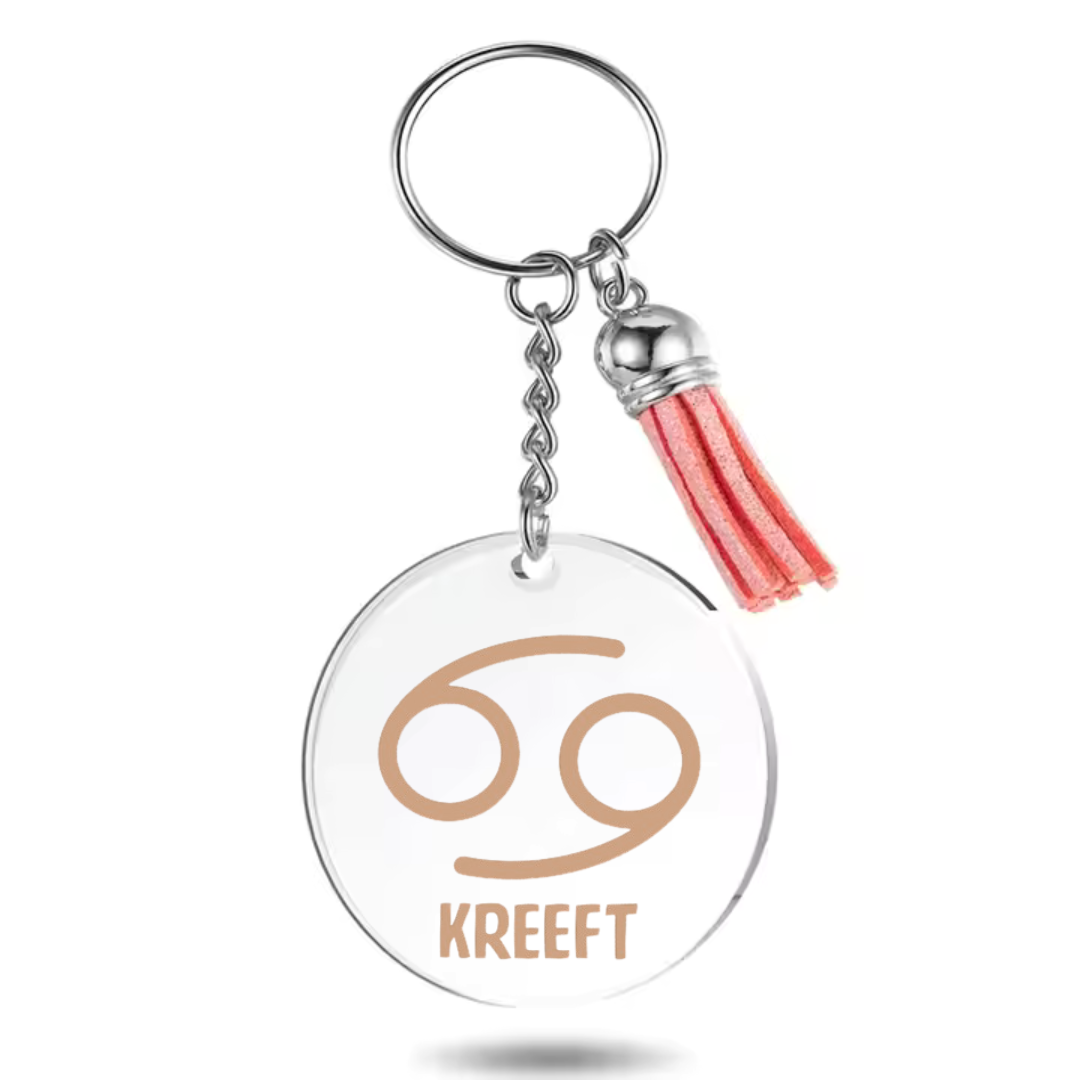 Sleutelhanger met sterrenbeeld Kreeft