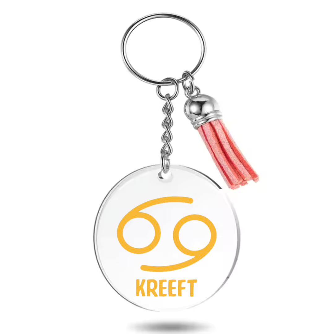 Sleutelhanger met sterrenbeeld Kreeft