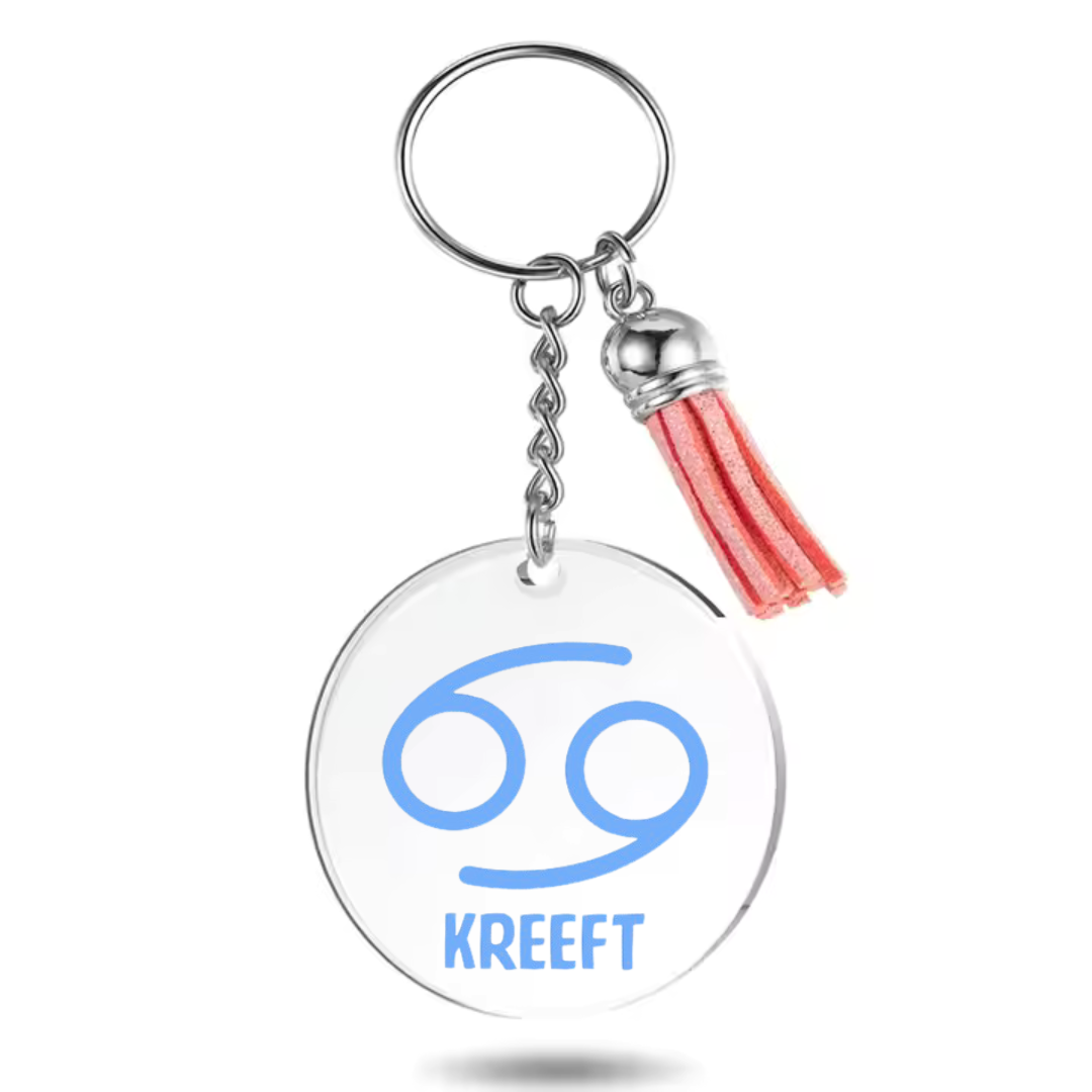 Sleutelhanger met sterrenbeeld Kreeft