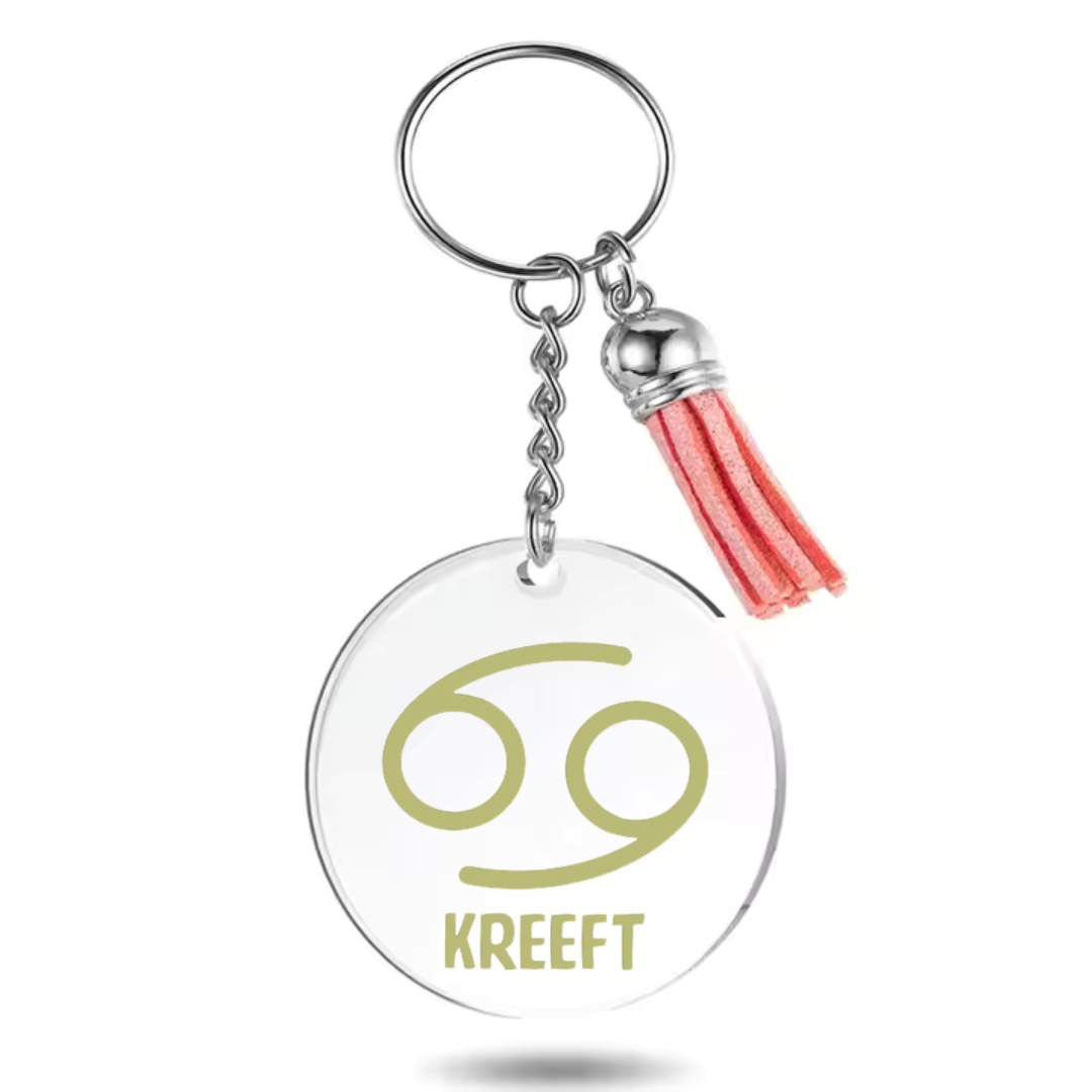 Sleutelhanger met sterrenbeeld Kreeft
