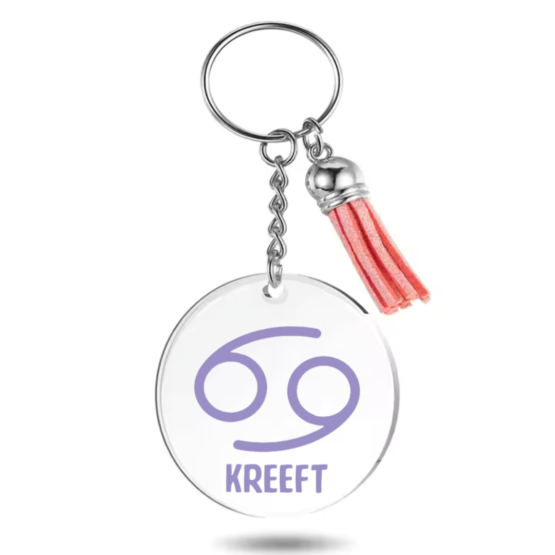 Sleutelhanger met sterrenbeeld Kreeft