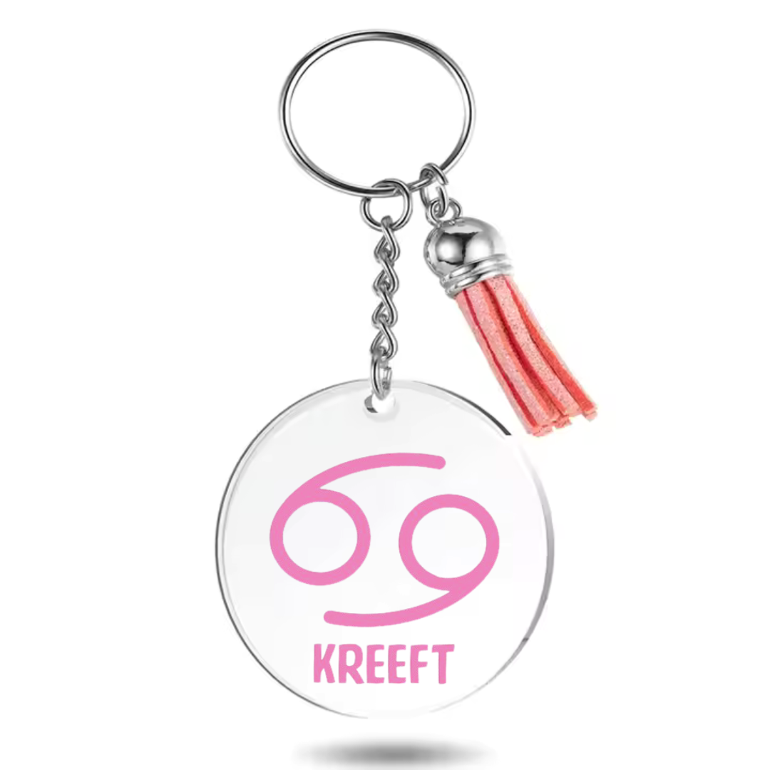 Sleutelhanger met sterrenbeeld Kreeft