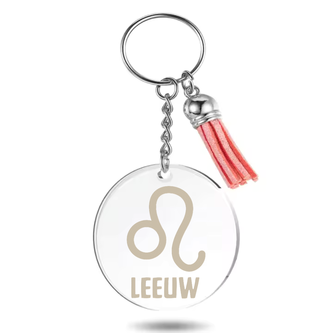 Sleutelhanger met sterrenbeeld Leeuw