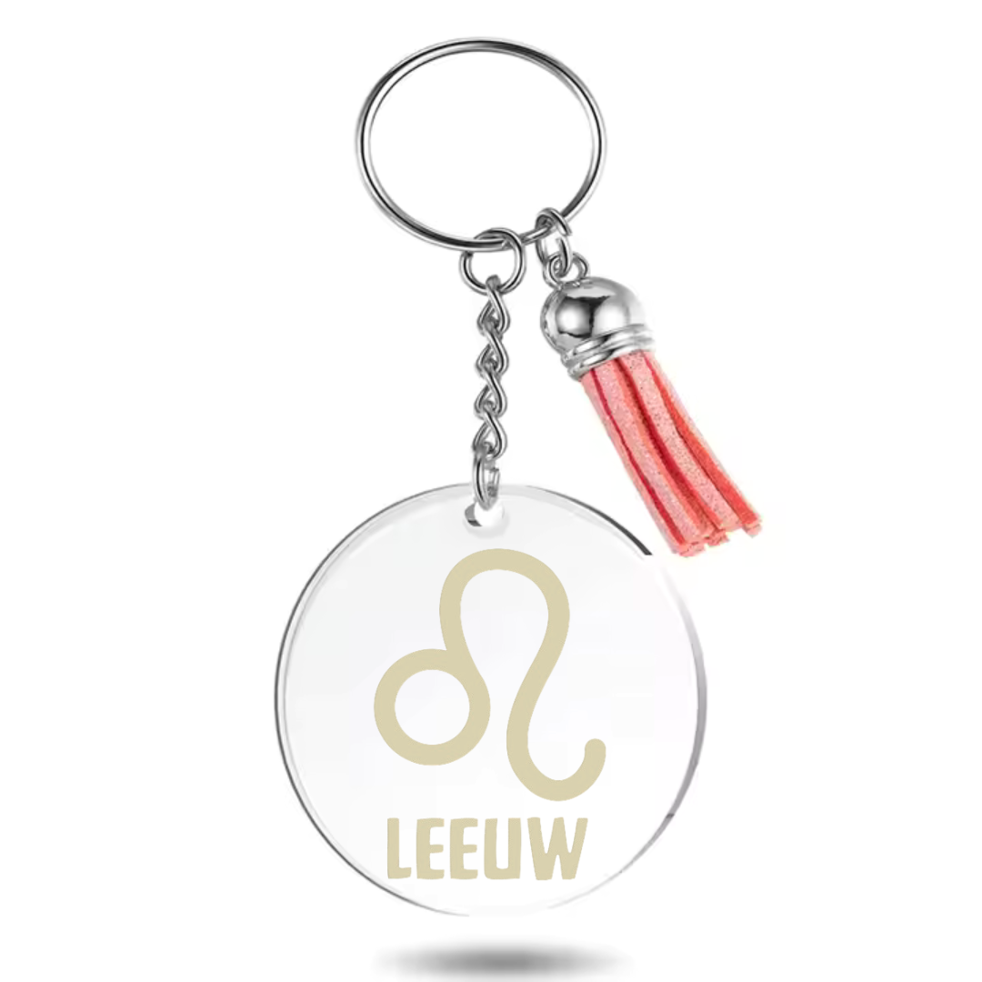 Sleutelhanger met sterrenbeeld Leeuw