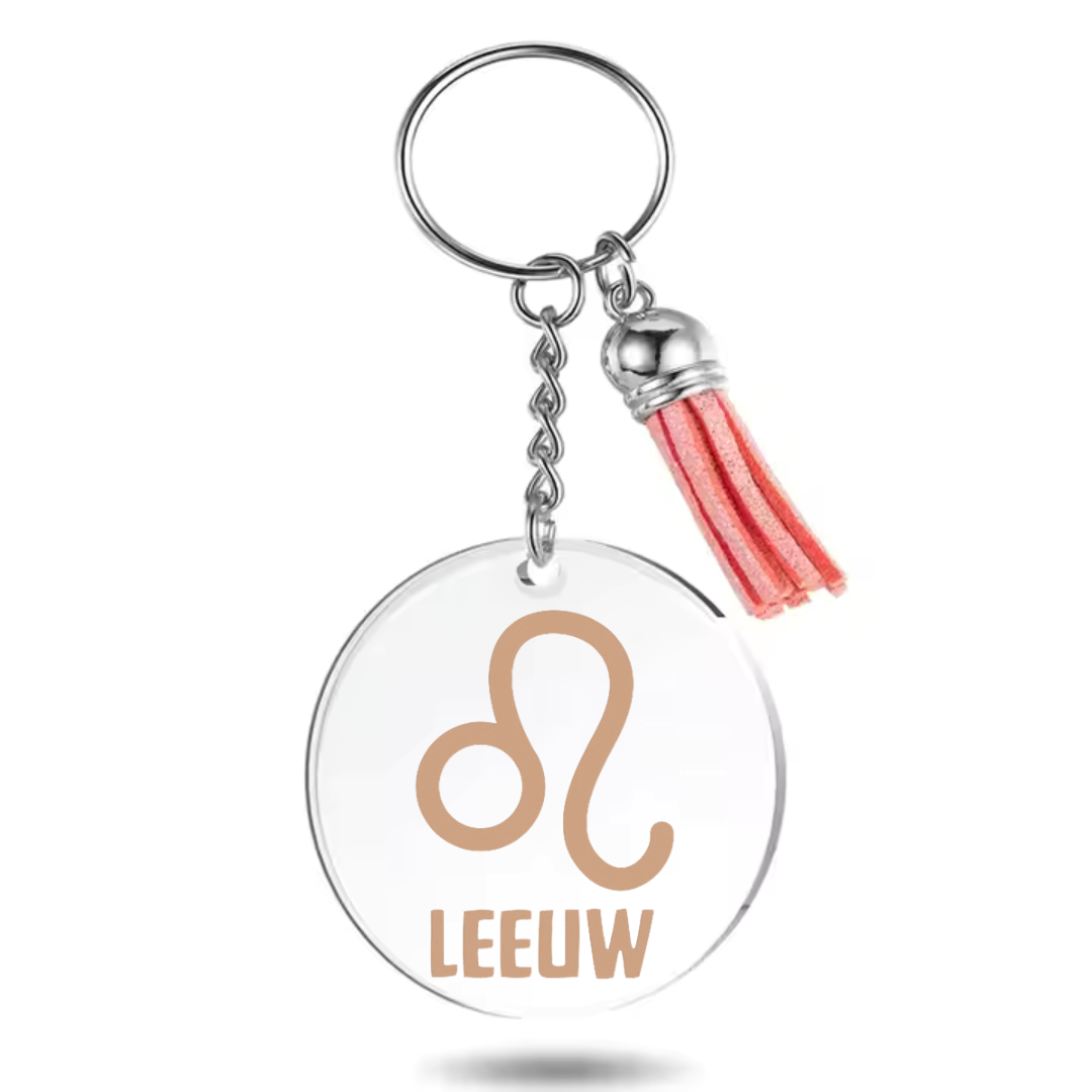 Sleutelhanger met sterrenbeeld Leeuw