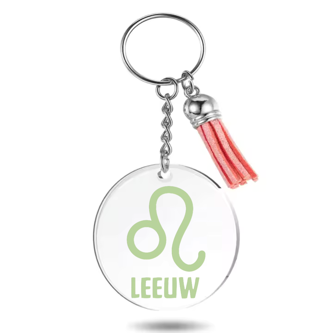 Sleutelhanger met sterrenbeeld Leeuw