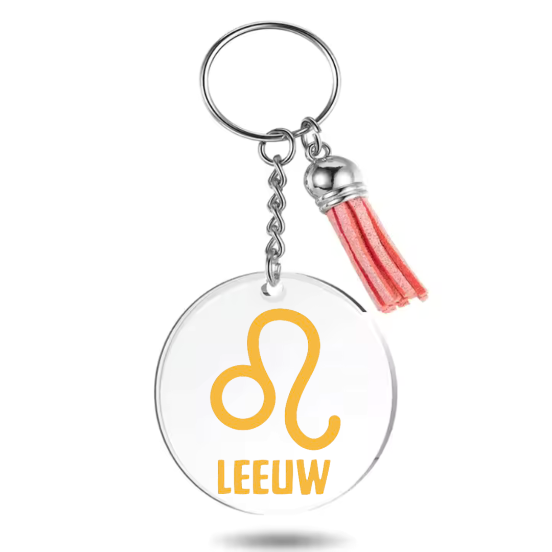Sleutelhanger met sterrenbeeld Leeuw