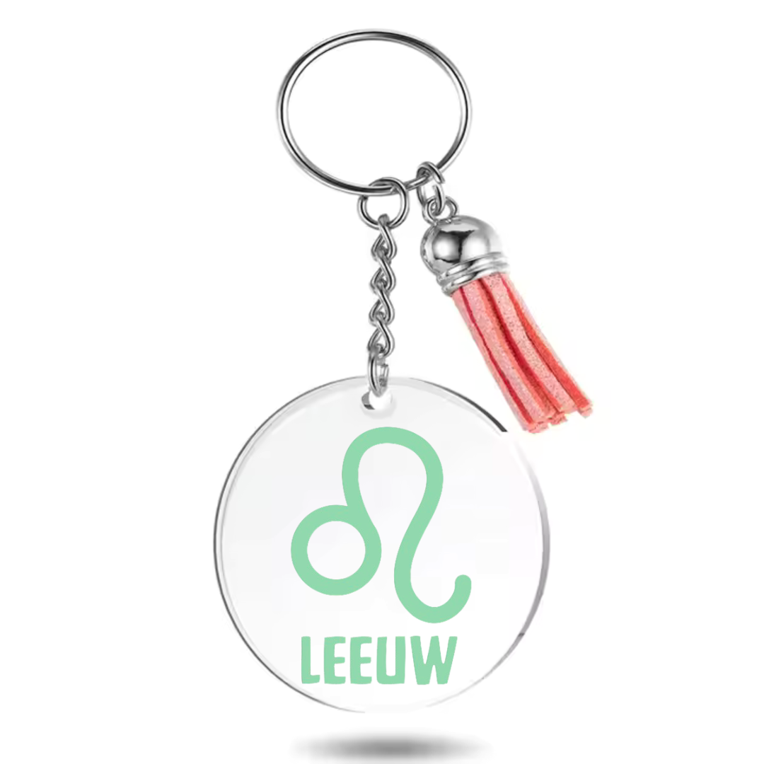 Sleutelhanger met sterrenbeeld Leeuw