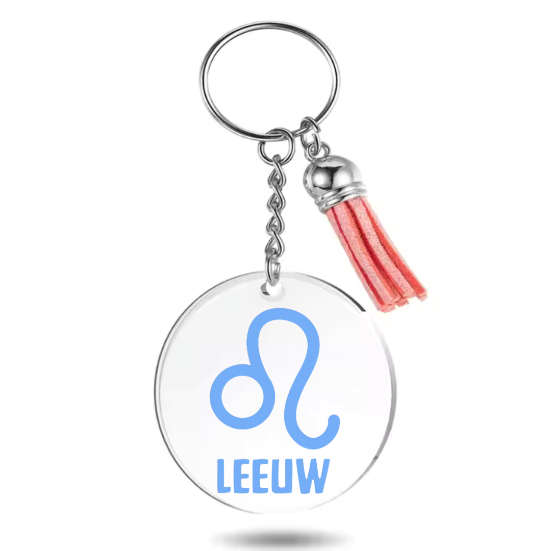 Sleutelhanger met sterrenbeeld Leeuw