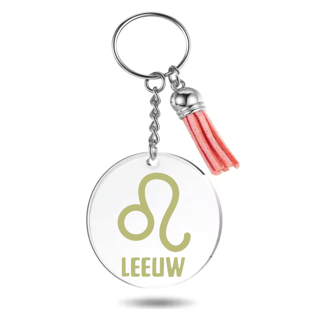 Sleutelhanger met sterrenbeeld Leeuw