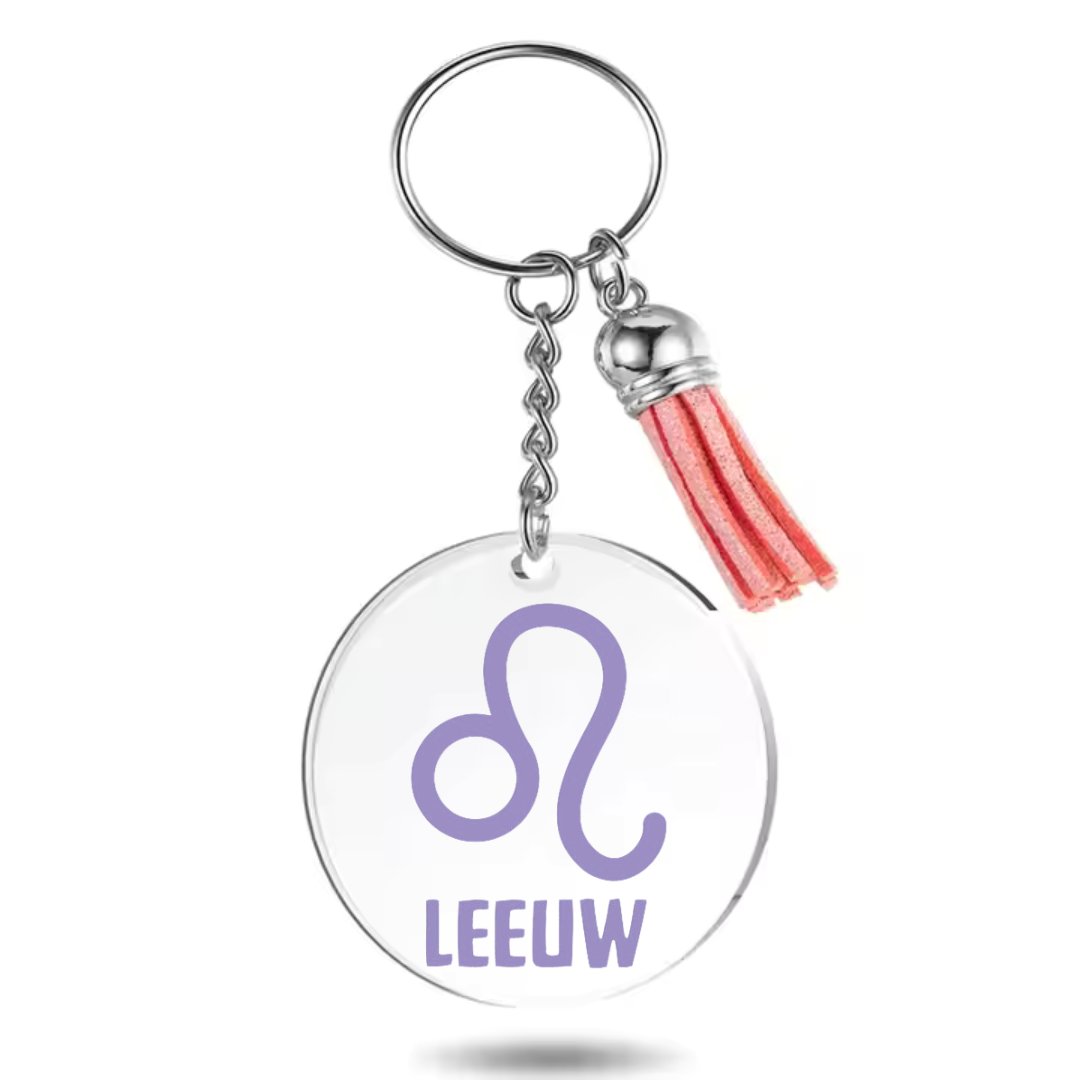 Sleutelhanger met sterrenbeeld Leeuw