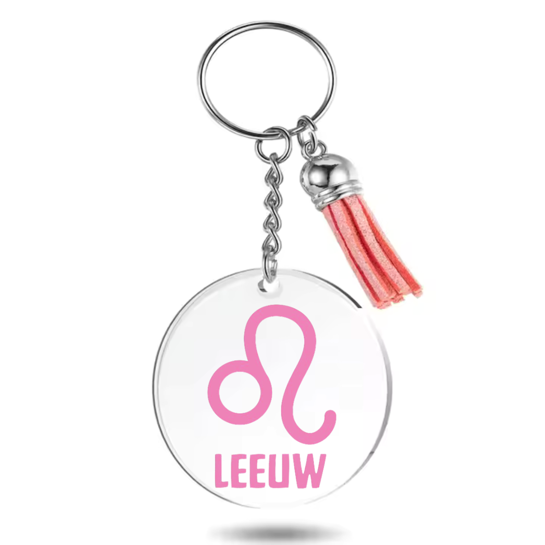 Sleutelhanger met sterrenbeeld Leeuw