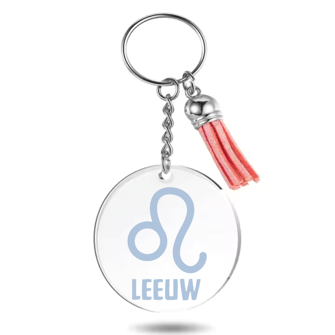 Sleutelhanger met sterrenbeeld Leeuw