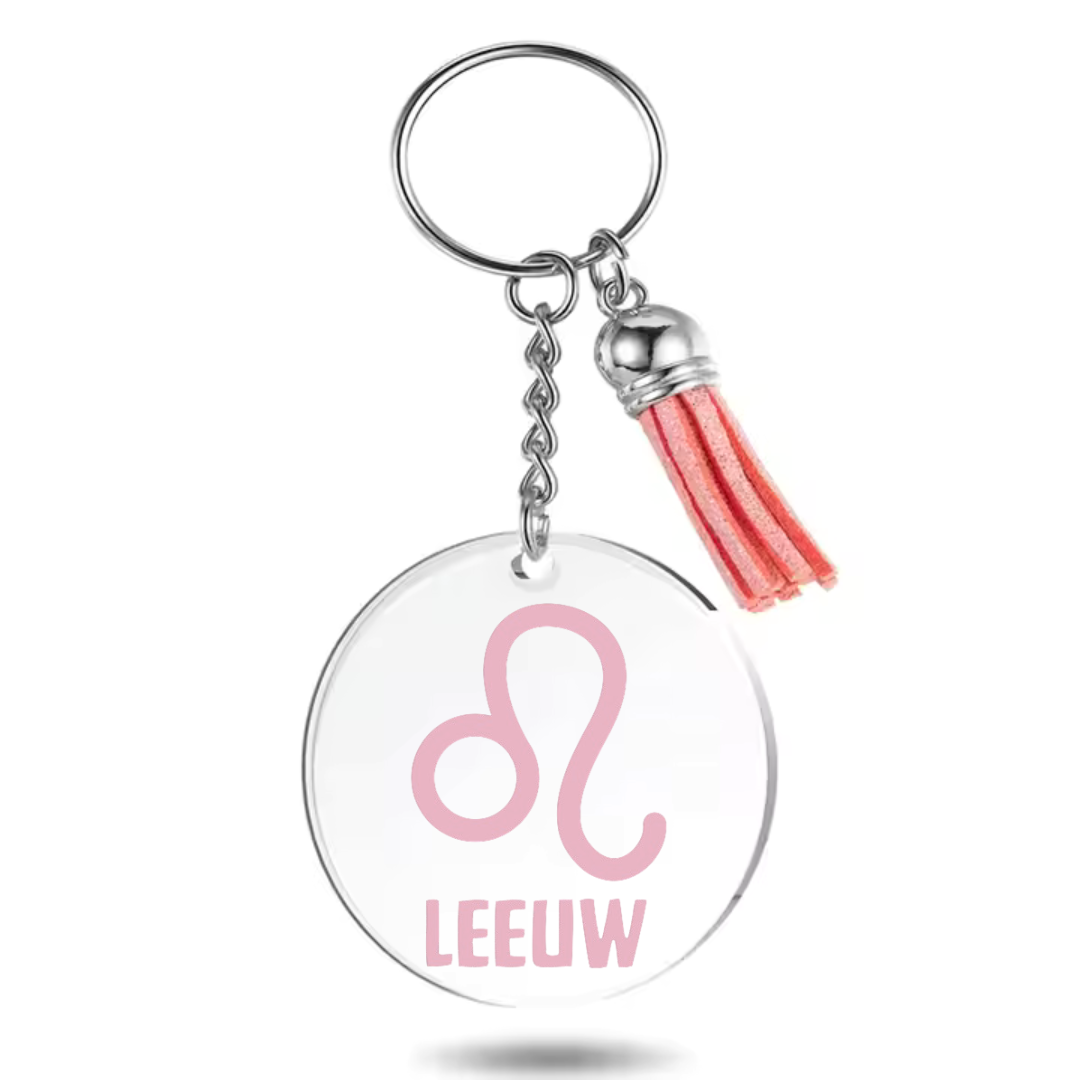 Sleutelhanger met sterrenbeeld Leeuw