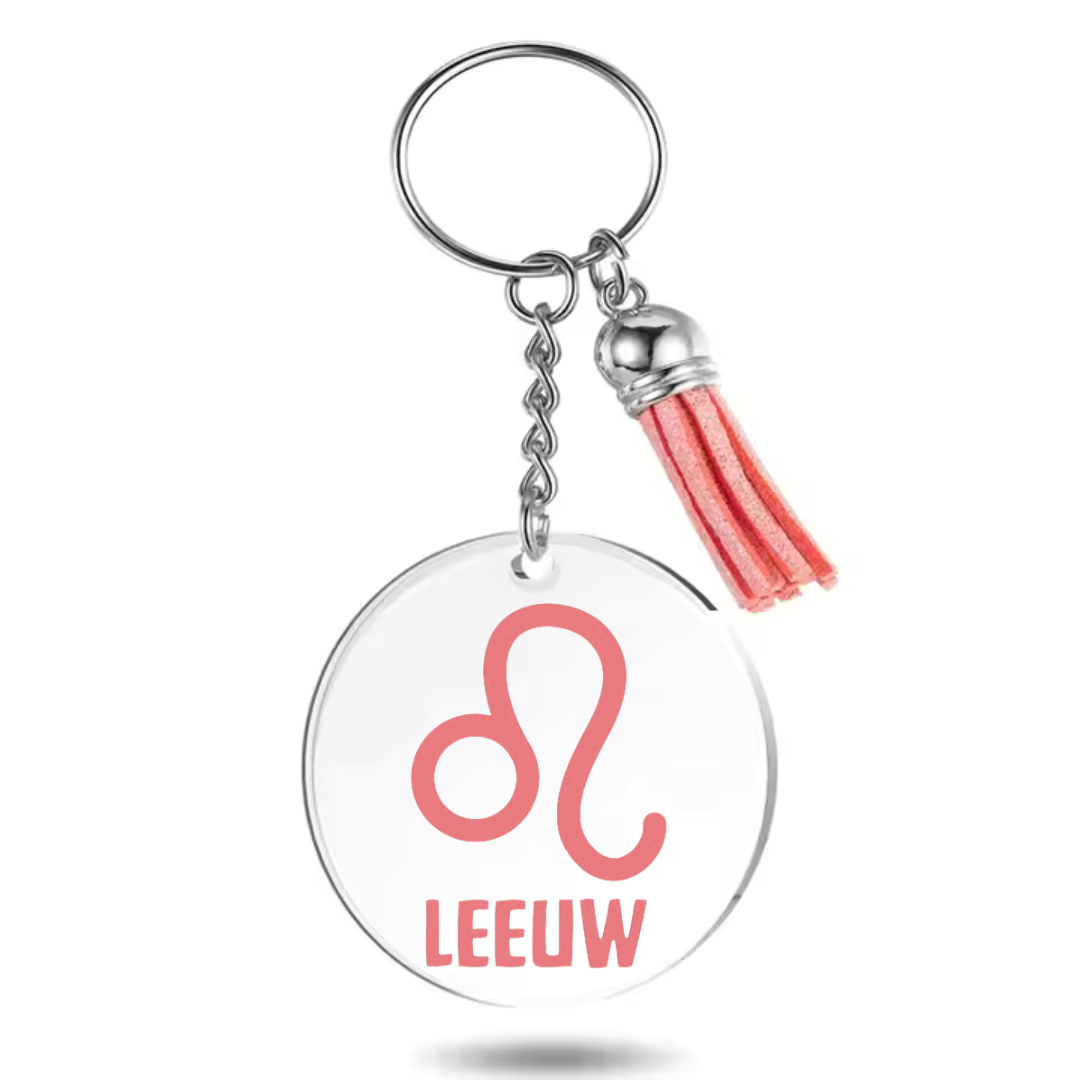 Sleutelhanger met sterrenbeeld Leeuw