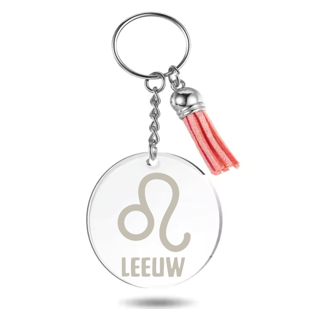 Sleutelhanger met sterrenbeeld Leeuw
