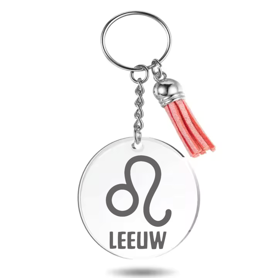 Sleutelhanger met sterrenbeeld Leeuw
