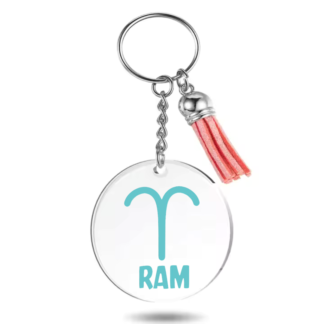 Sleutelhanger met sterrenbeeld Ram