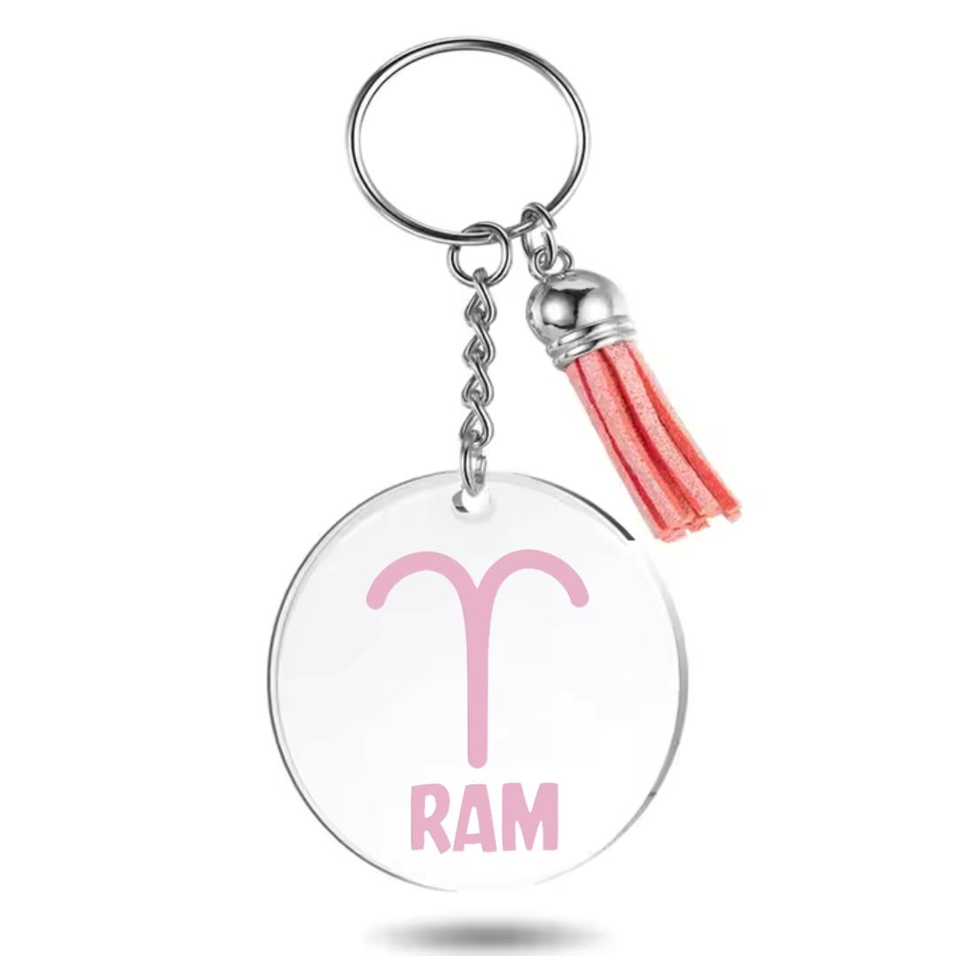 Sleutelhanger met sterrenbeeld Ram