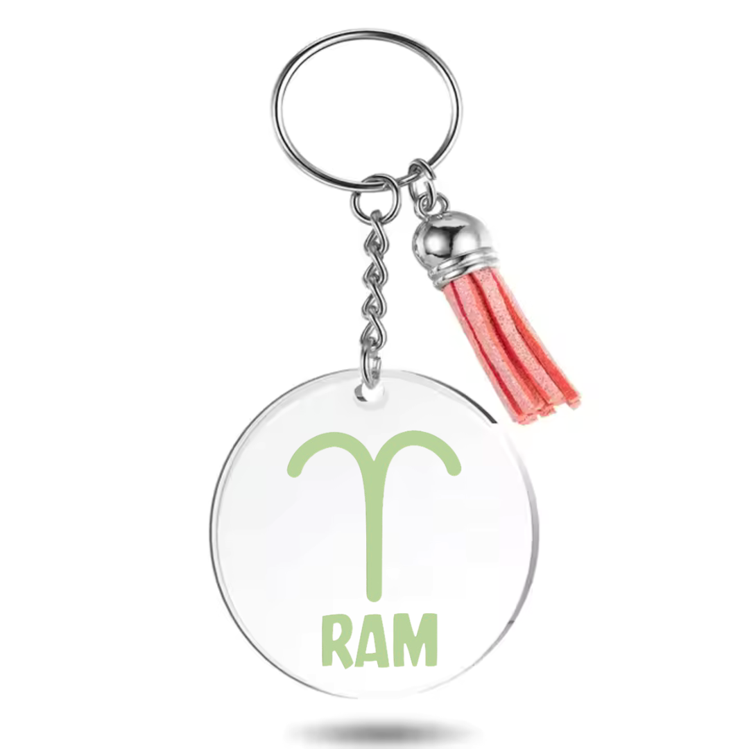 Sleutelhanger met sterrenbeeld Ram