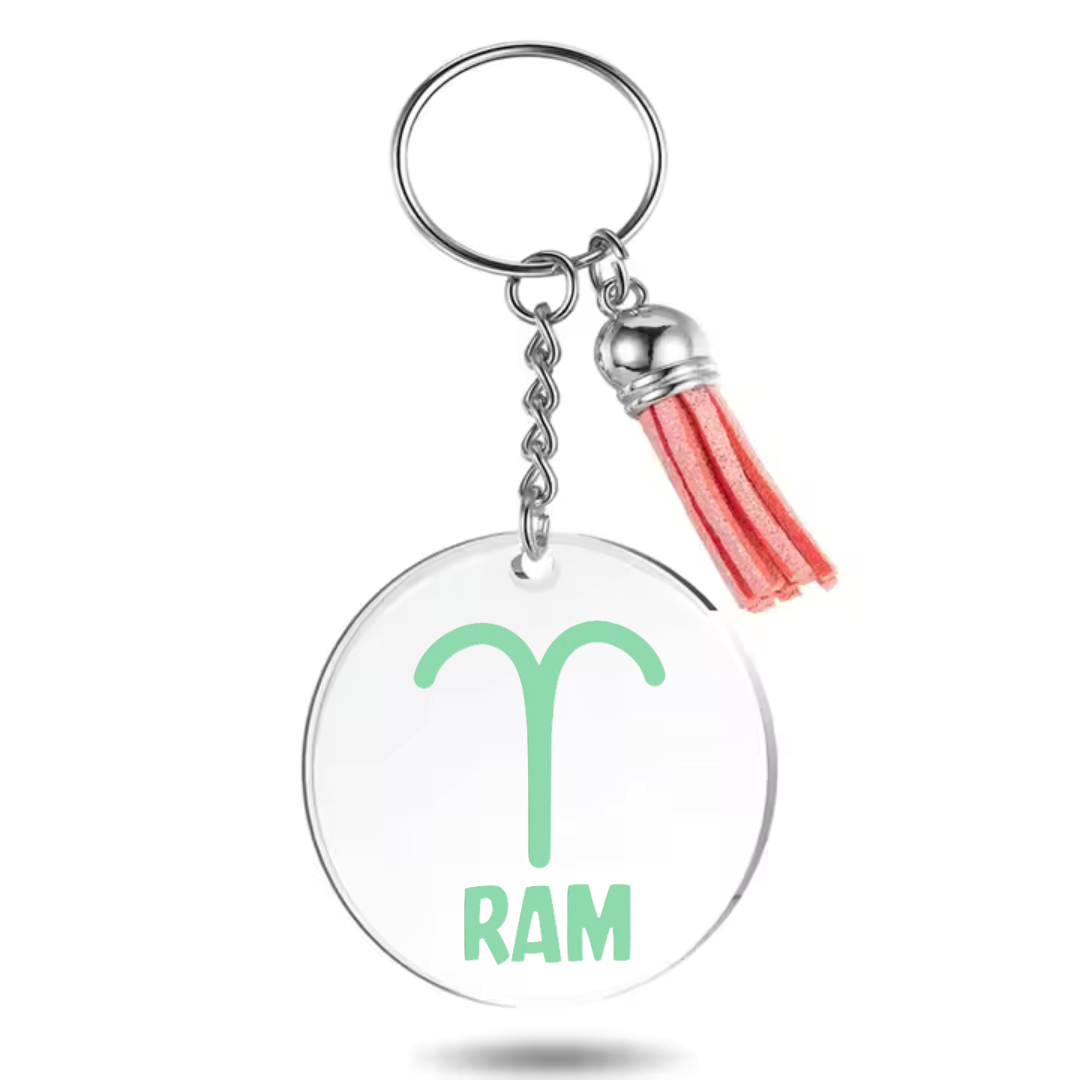Sleutelhanger met sterrenbeeld Ram