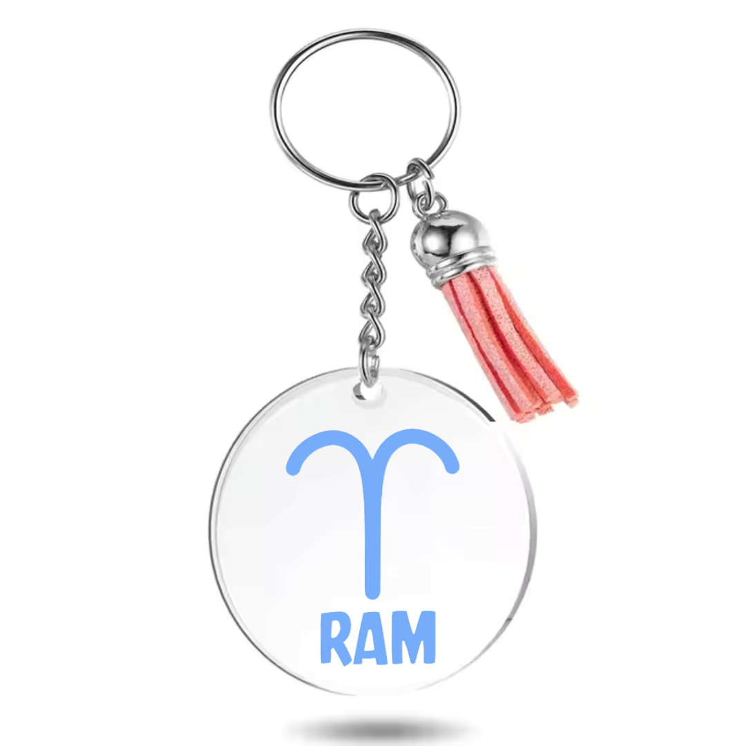 Sleutelhanger met sterrenbeeld Ram