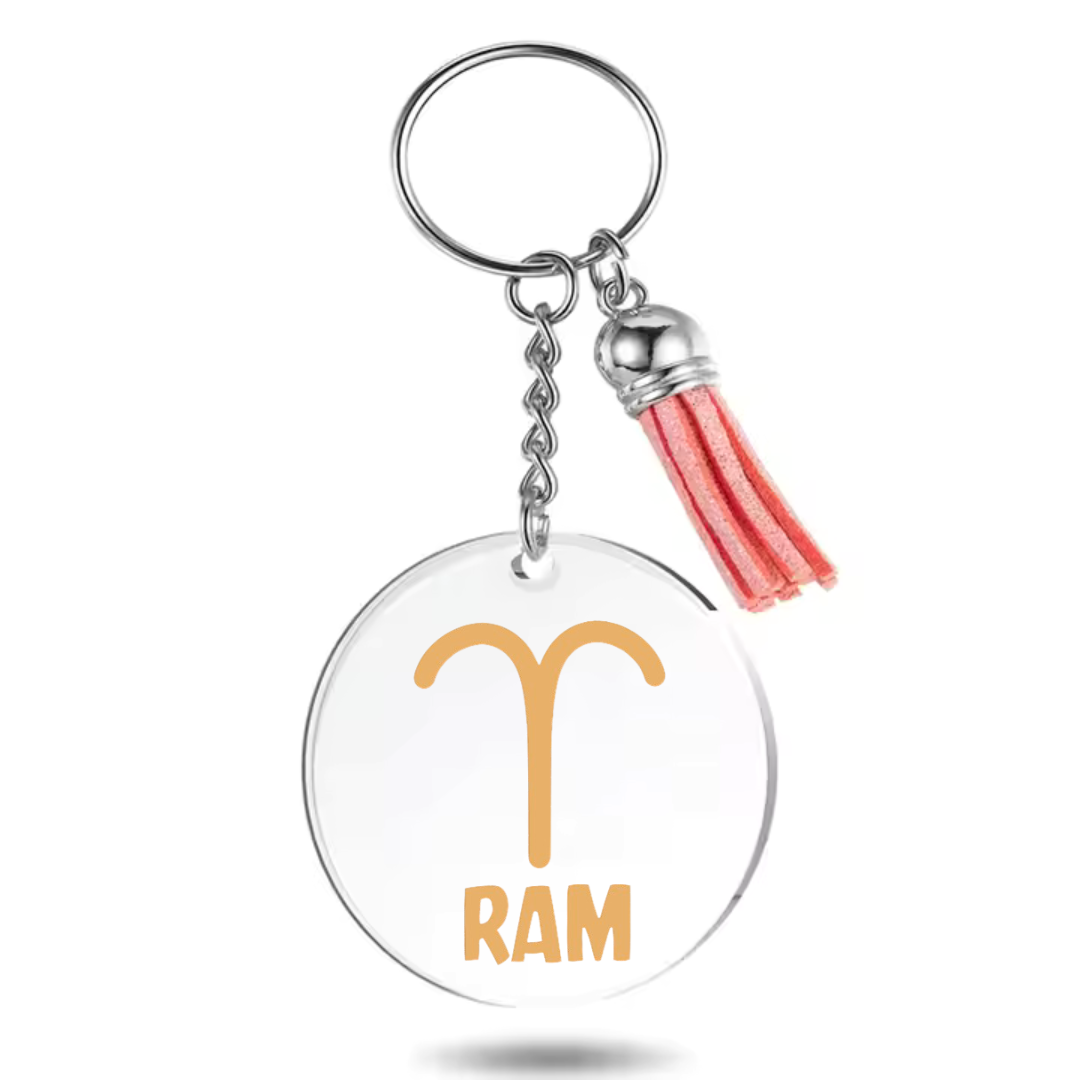 Sleutelhanger met sterrenbeeld Ram