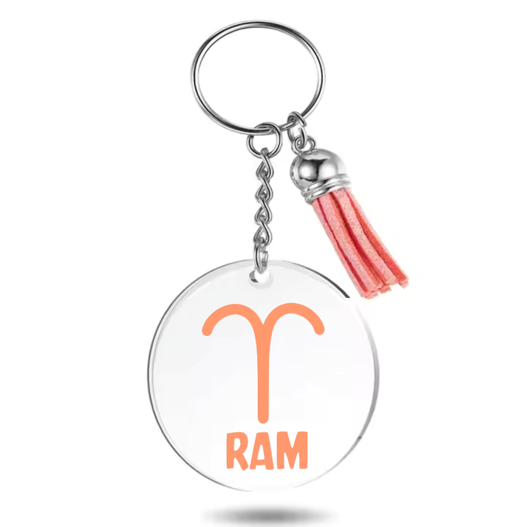 Sleutelhanger met sterrenbeeld Ram
