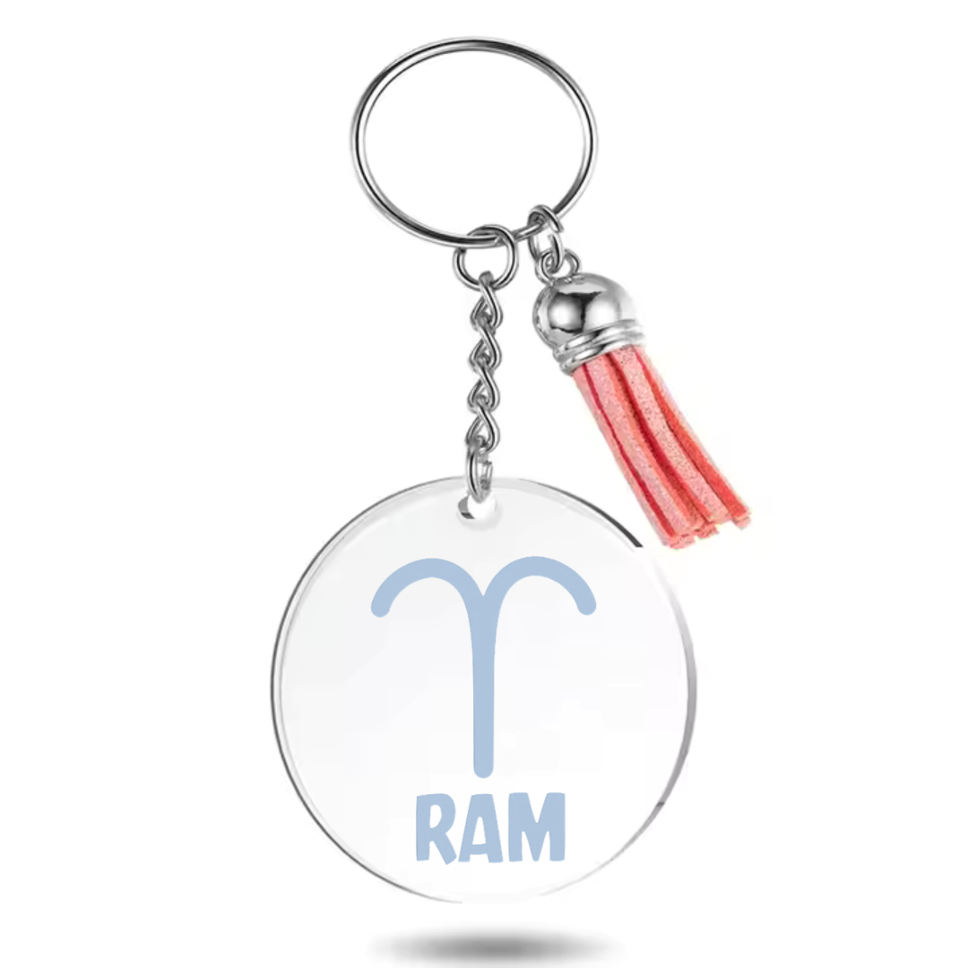 Sleutelhanger met sterrenbeeld Ram