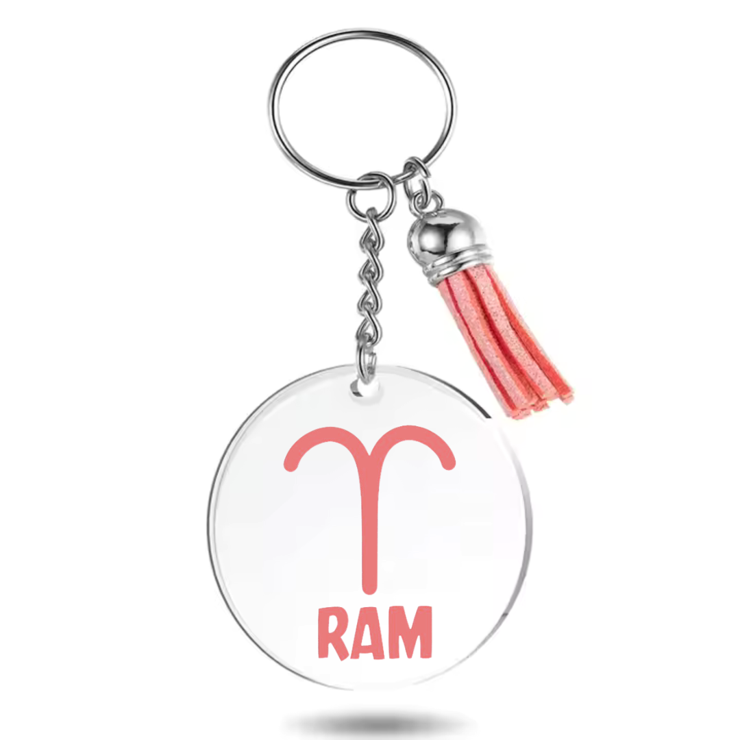 Sleutelhanger met sterrenbeeld Ram