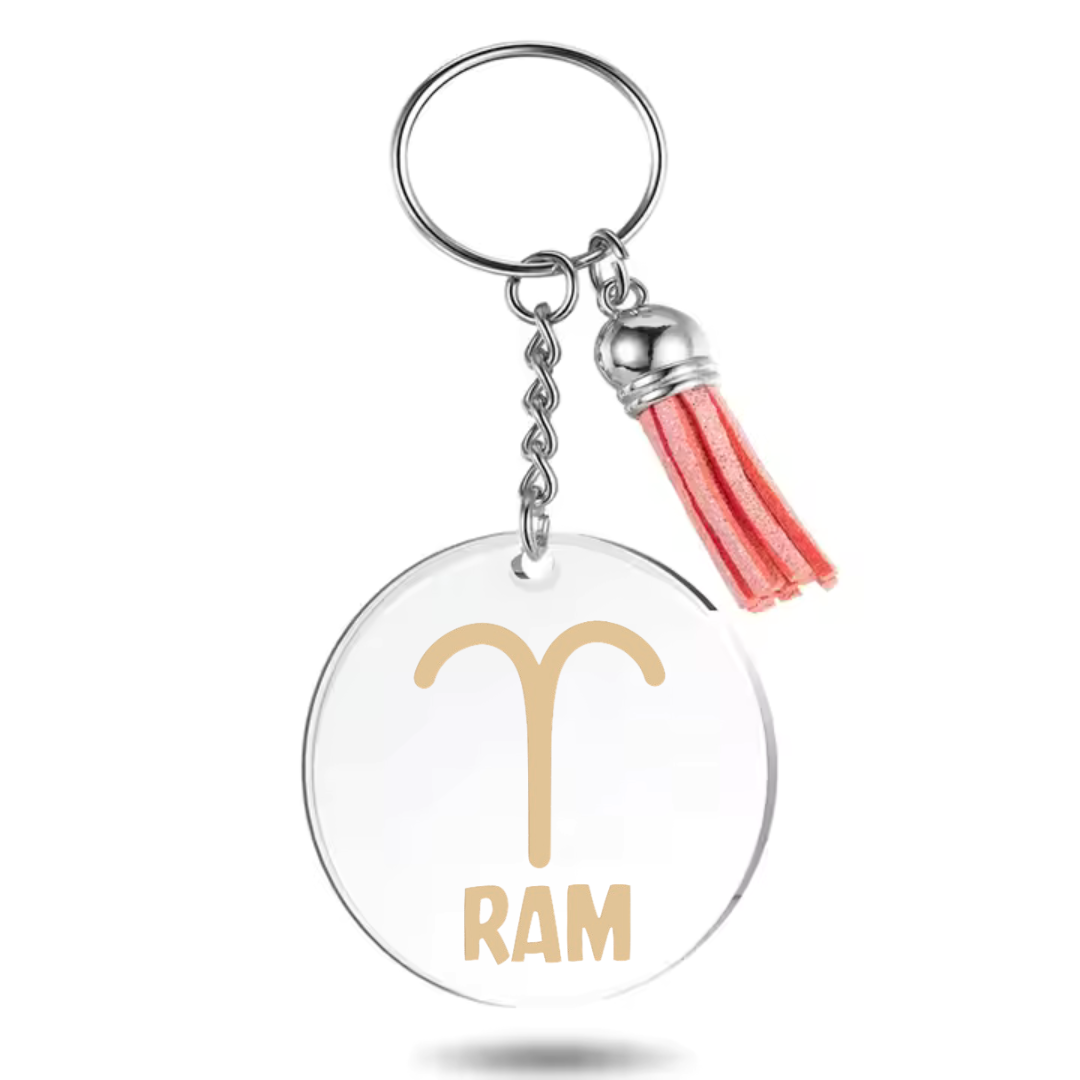Sleutelhanger met sterrenbeeld Ram