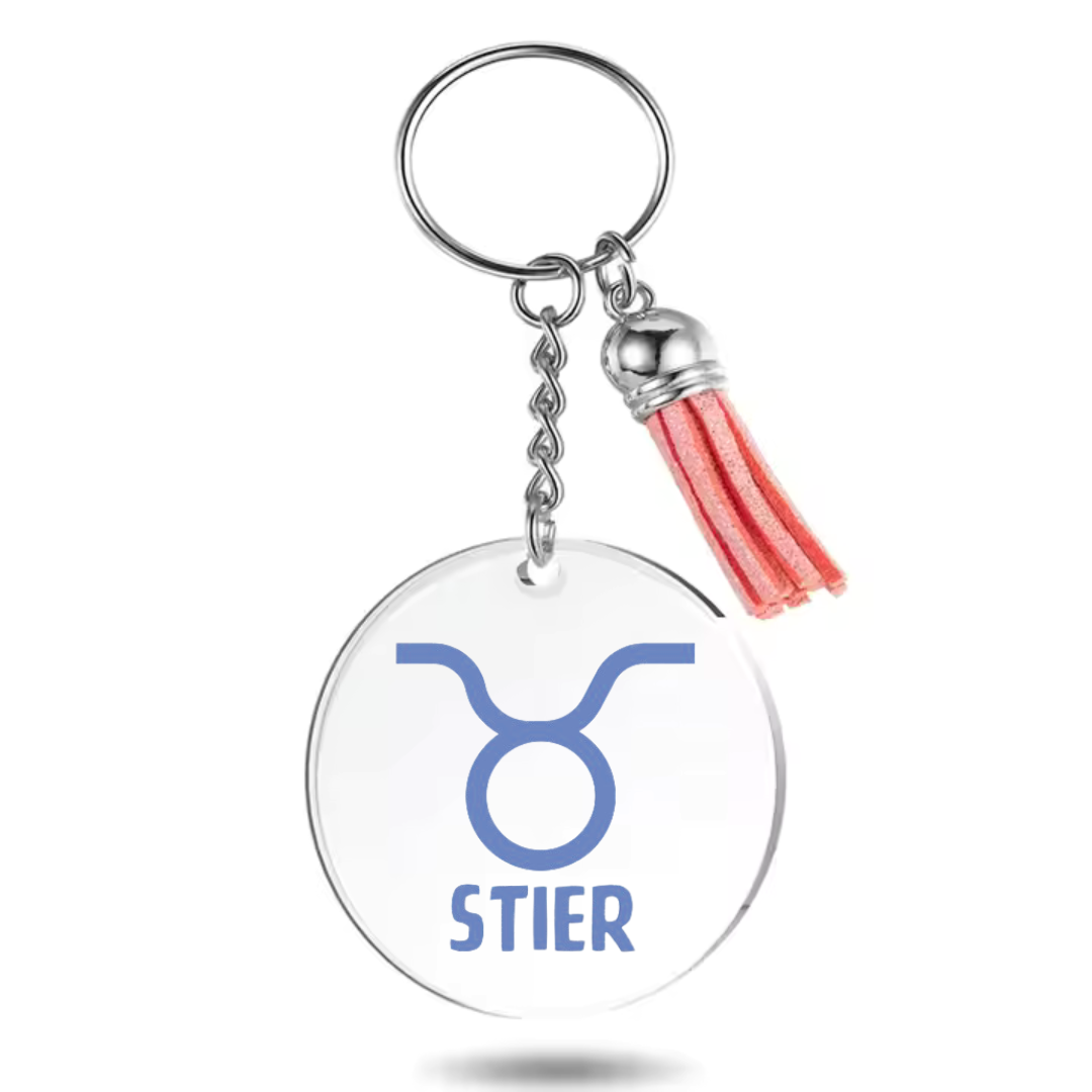 Sleutelhanger met sterrenbeeld Stier