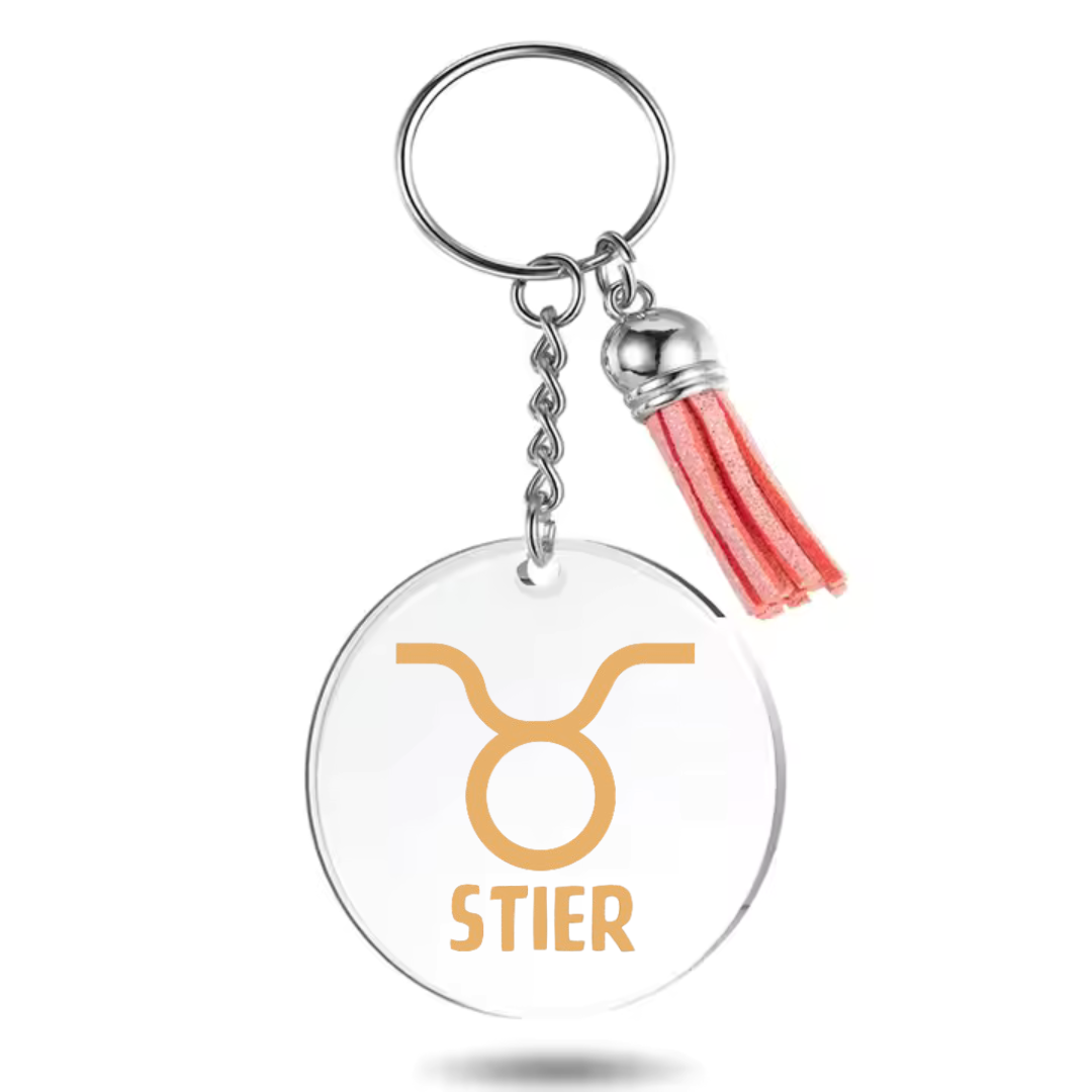 Sleutelhanger met sterrenbeeld Stier