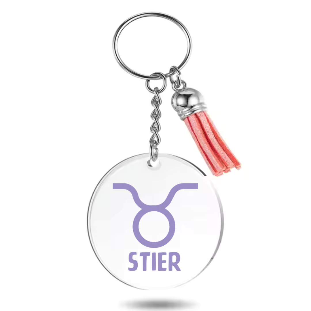 Sleutelhanger met sterrenbeeld Stier
