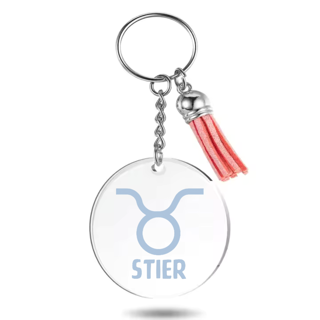 Sleutelhanger met sterrenbeeld Stier