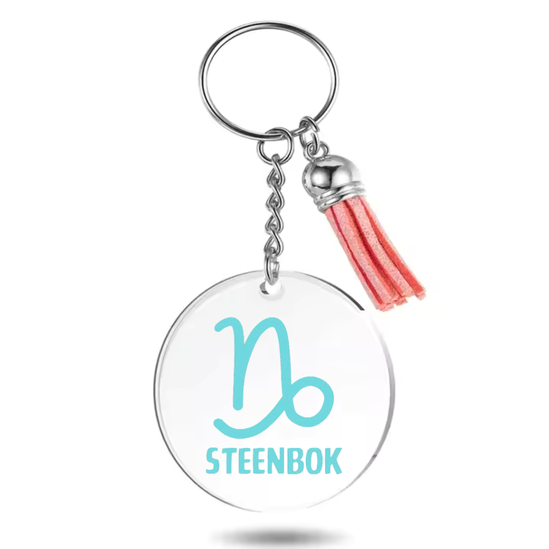 Sleutelhanger met sterrenbeeld Steenbok