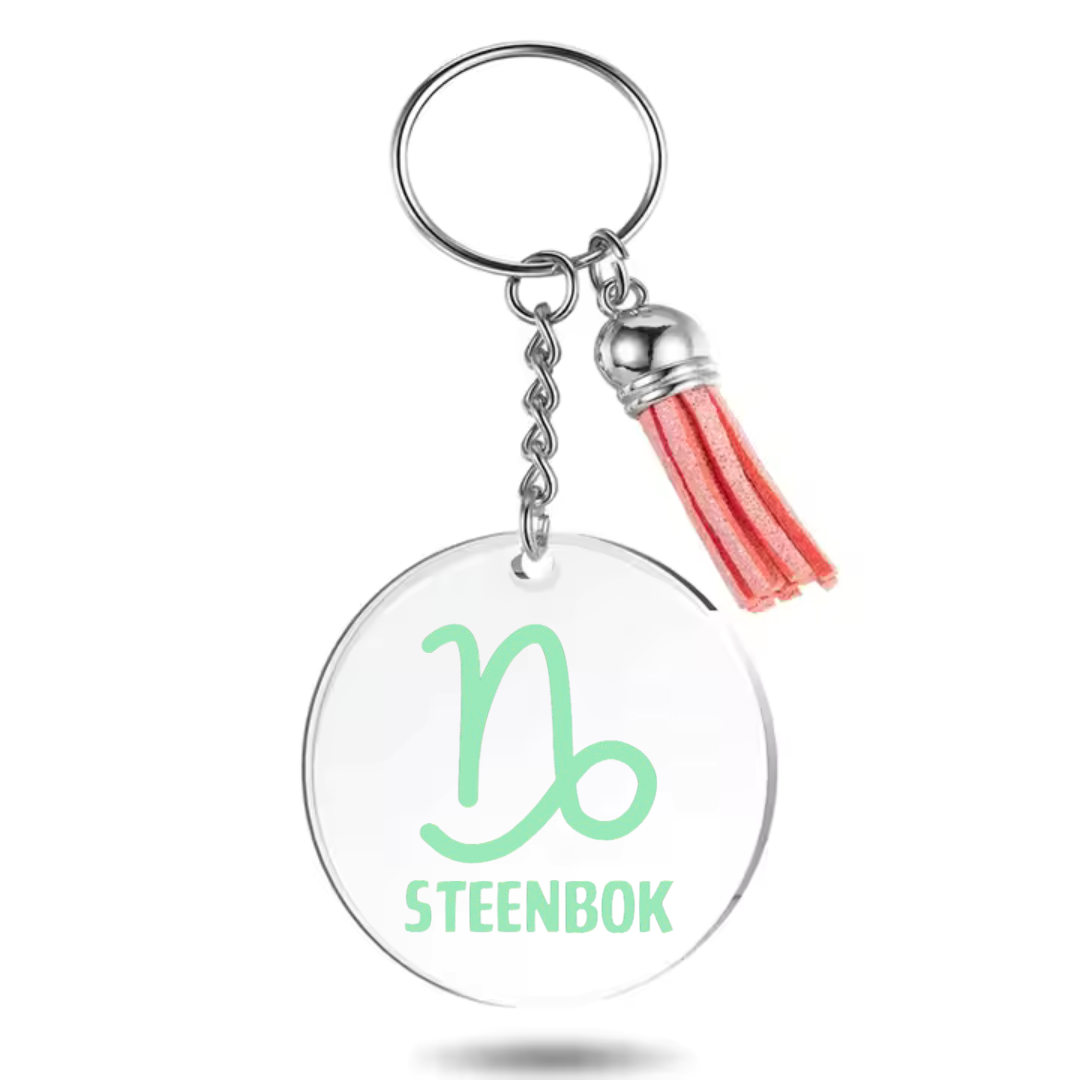 Sleutelhanger met sterrenbeeld Steenbok