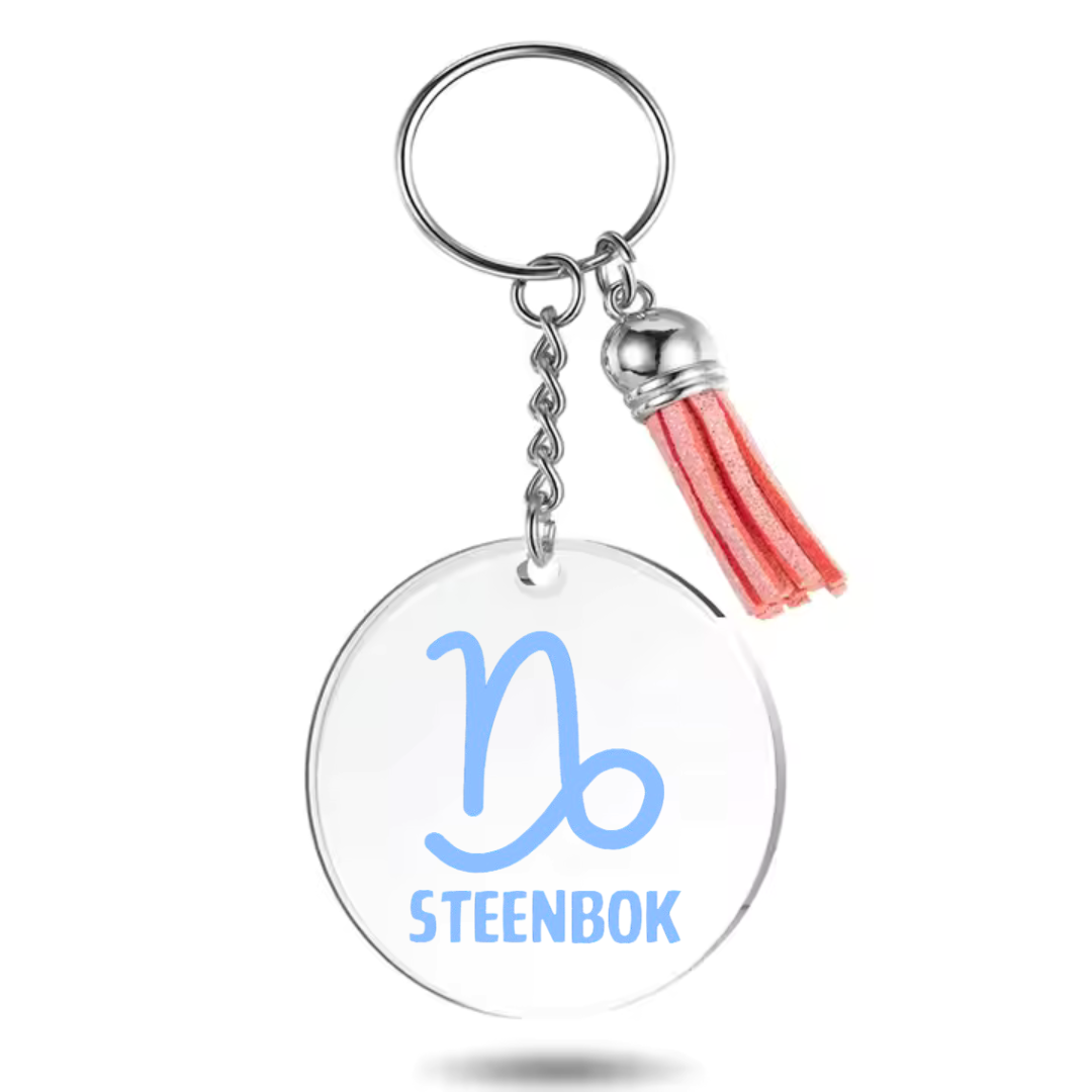 Sleutelhanger met sterrenbeeld Steenbok