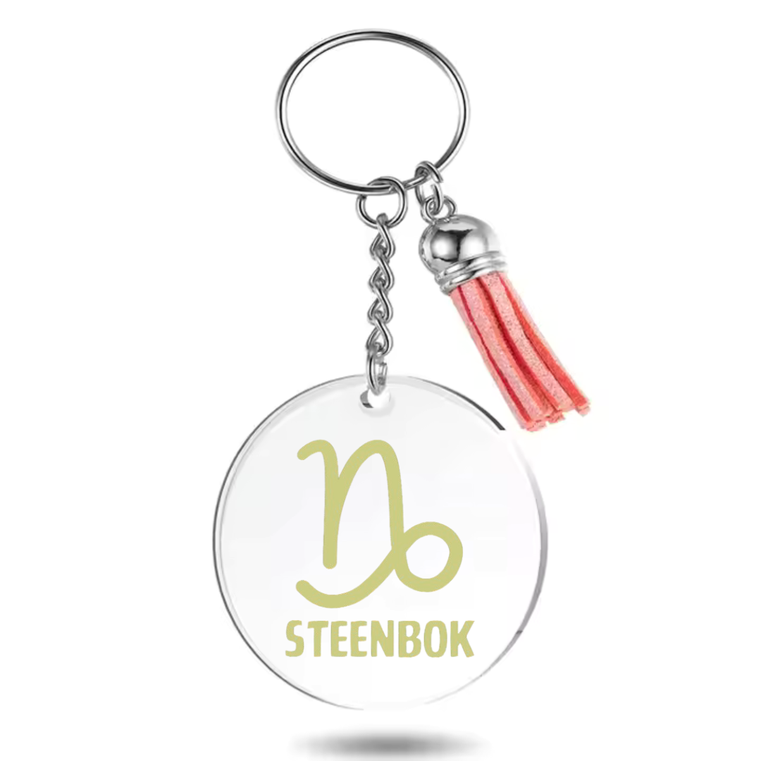 Sleutelhanger met sterrenbeeld Steenbok