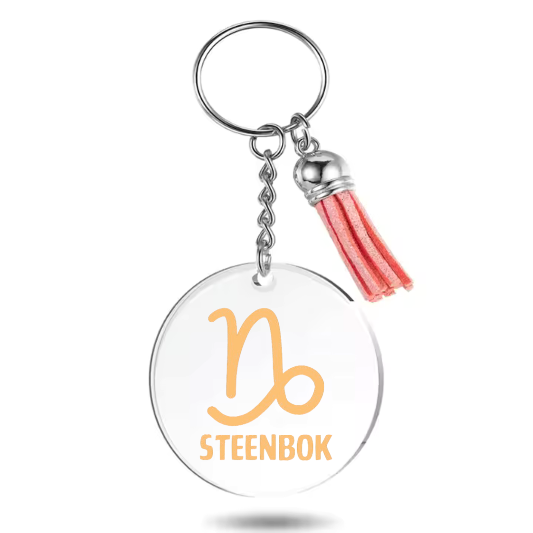 Sleutelhanger met sterrenbeeld Steenbok