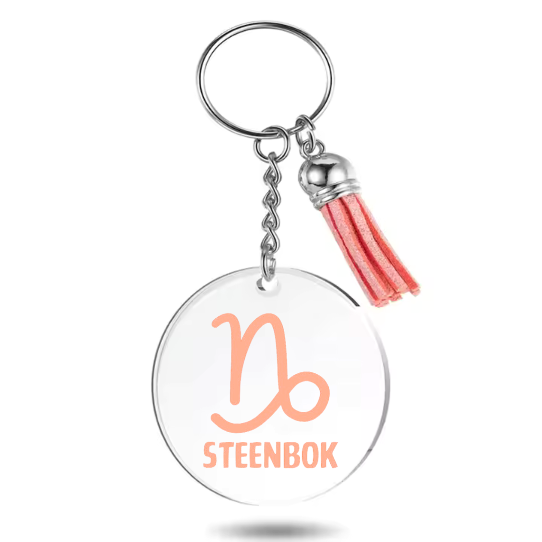 Sleutelhanger met sterrenbeeld Steenbok