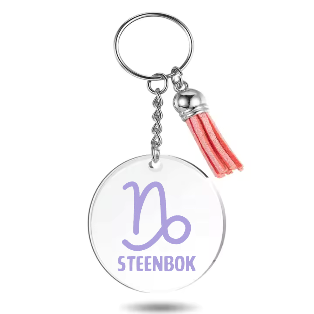 Sleutelhanger met sterrenbeeld Steenbok