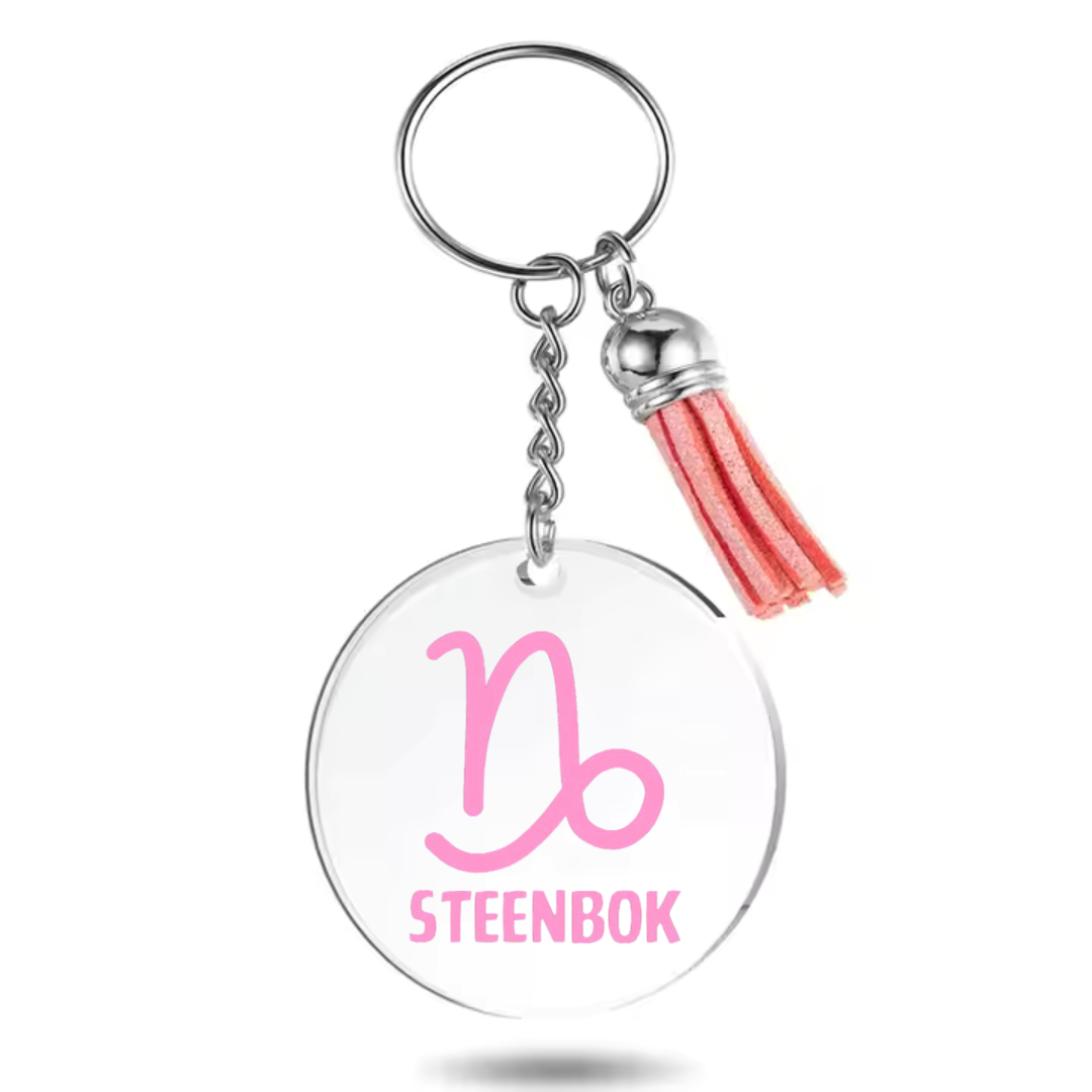 Sleutelhanger met sterrenbeeld Steenbok