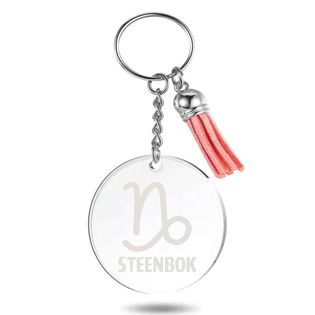 Sleutelhanger met sterrenbeeld Steenbok