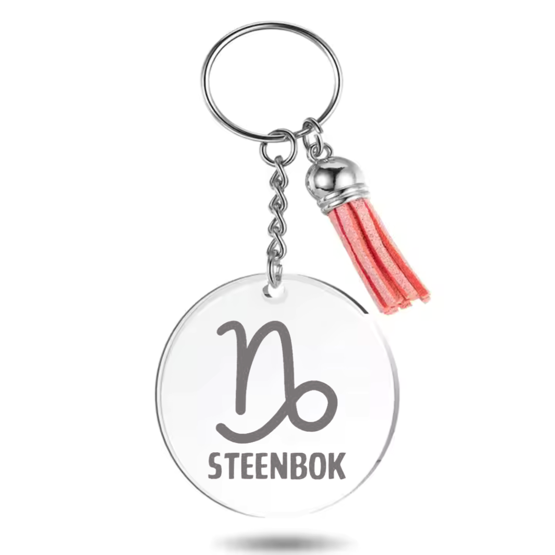 Sleutelhanger met sterrenbeeld Steenbok