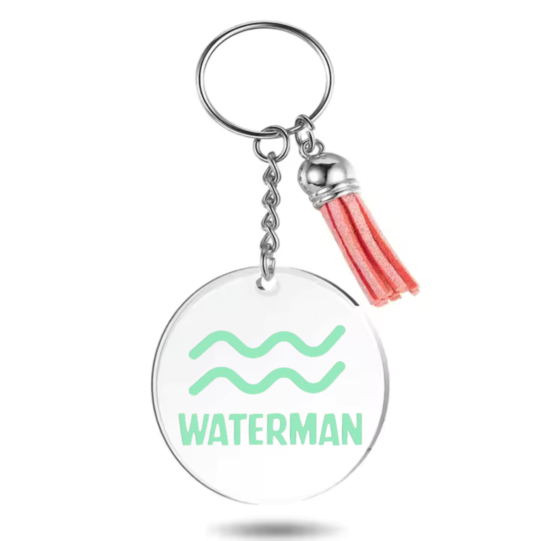 Sleutelhanger met sterrenbeeld Waterman