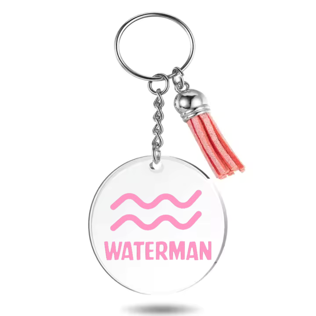 Sleutelhanger met sterrenbeeld Waterman